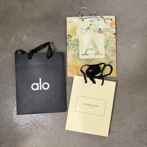 Shopping Bag Bundle- Alo Yoga, Anthropologie, Jo Malone